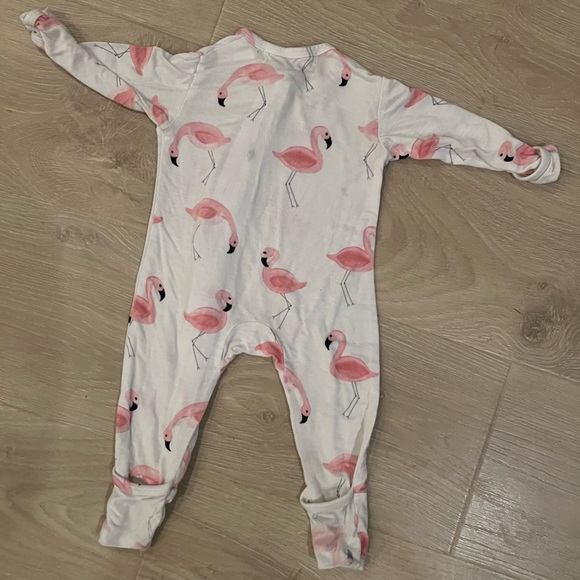 Bambi and Birdie 0-3 Flamingo Convertible Sleeper - Picture 4 of 4